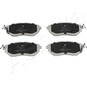 Brzdová destička Sada brzdových destiček, kotoučová brzda ASHIKA 50-07-709