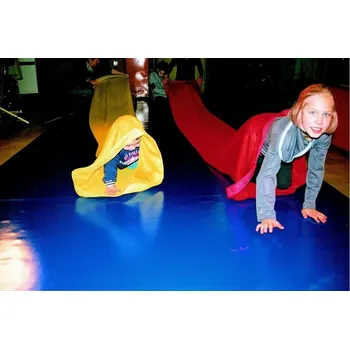 Žíněnka Prolézací tunel Ø 50x400 cm, žlutý