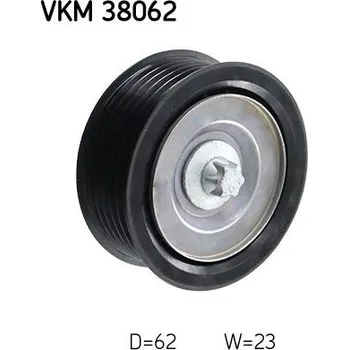 Vratná/vodicí kladka, klínový žebrový řemen SKF VKM 38062