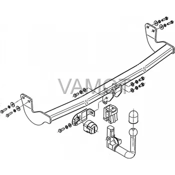 Tažné zařízení Tažné zařízení Citroen C3 5D (2009 - 2016) (1782)