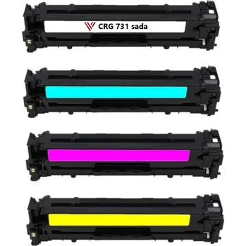 VybavKancl Canon CRG-731HBk + CRG-731CMY - kompatibilní sada všech barev, XL kapacita