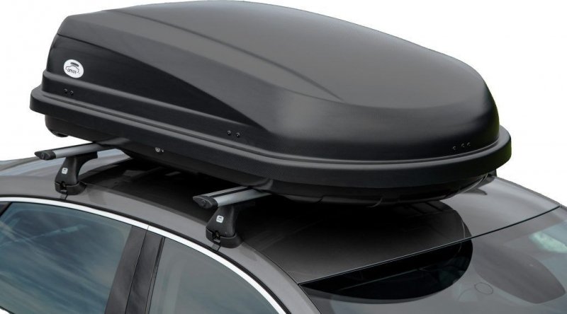 Střešní box TRAVELPACK 400 (černá lesklá) (8880)