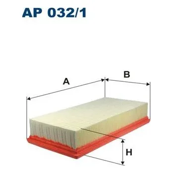 Vzduchový filtr Vzduchový filtr FILTRON AP 032/1