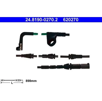 Auto-moto Výstražný kontakt, opotřebení obložení ATE 24.8190-0270.2