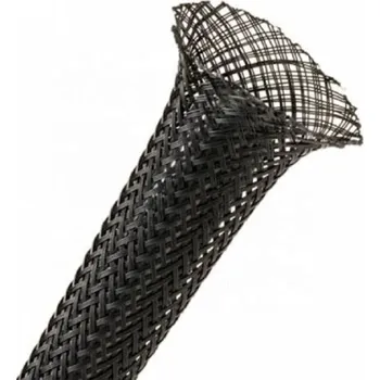 kabelová chránička Ochranný oplet na kabely 10mm černý 10m