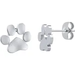 Náušnice tlapka z chirurgické oceli KMME80721
