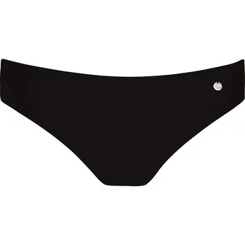 Dámské plavky Spodní díl plavek D66 černá - Self červená 38