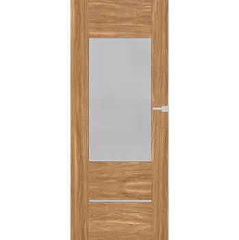 Interiérové dveře Interiérové dveře Naturel Aura levé 70 cm ořech karamelový AURA3OK70L