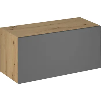 Kuchyňská skříňka Tempo Kondela Horní skříňka, dub artisan/šedý mat, LANGEN G80K