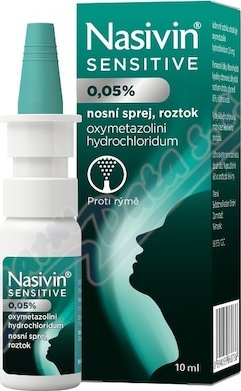 Nasivin Sensitive 0.5mg/ml nas.spr.sol. 10ml