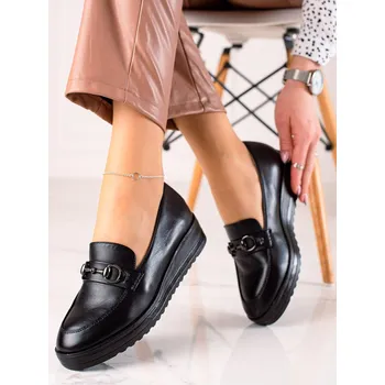 Dámské polobotky Dámské polobotky bez podpatku 22-12047B - POTOCKI černá 37