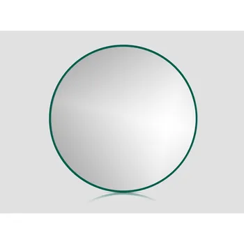 Zrcadlo In-Design Zrcadlo RoundLine - zelený matný rám, bez osvětlení Průměr zrcadla (mm): 400