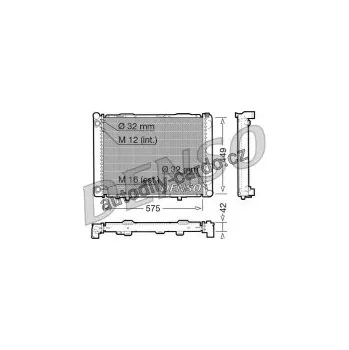 Chladič motoru Chladič motoru DENSO (DE DRM17069)