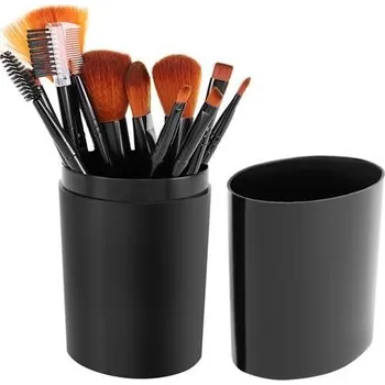 ISO 8694 Sada kosmetických štětců 12 ks - černá