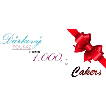 Čokoláda Dárkový poukaz 1000 Kč