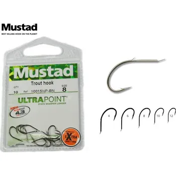 Rybářský háček Háček Mustad Trout hook / 10ks