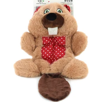 Hračka pro psa CAMON Plyšový bobr 28 cm, světle hnědý