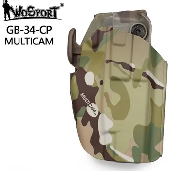Wosport WST univerzální pouzdro GB-34 pro Compact pistole, pro praváky - Multicam™