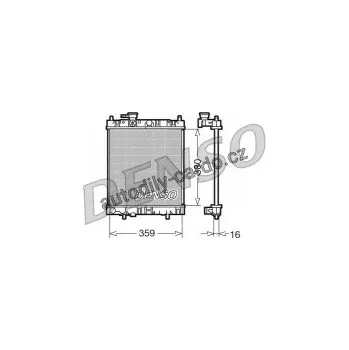 Chladič motoru Chladič motoru DENSO (DE DRM46001)