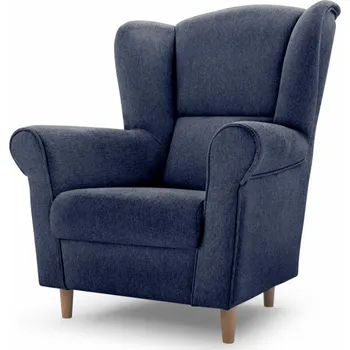 Křeslo Křeslo ušák VIOLA, modrá