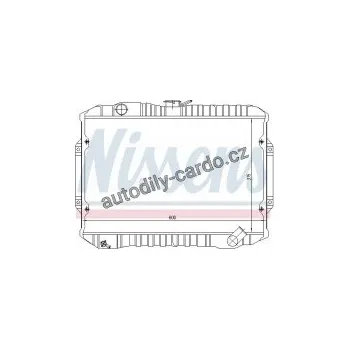 Motor automobilu Chladič motoru NISSENS 62815