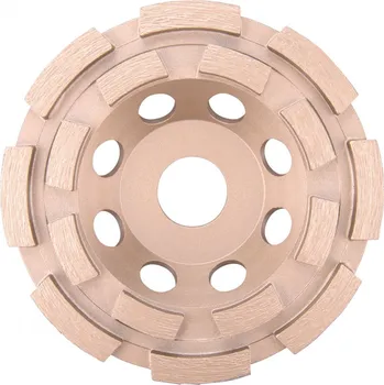 Brusný kotouč Extol industrial Kotouč diamantový brusný dvouřadý, O 115x22,2mm