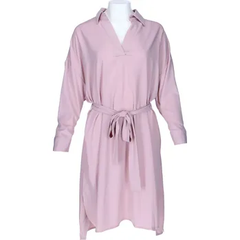 Dámské šaty CV1221 Šaty Chic et Jeune barva: růžová staro., velikost: S