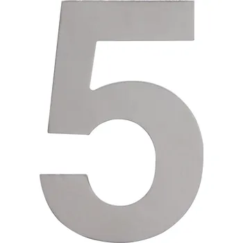 COBRA číslice 150 mm nerez Provedení: 5, Povrch: IN - nerez