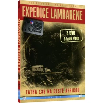 DVD film Expedice Lambarene (3 DVD)