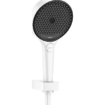 Sprchová hlavice Hansgrohe Rainfinity - Set sprchové hlavice, 3 proudy, držáku a hadice, matná bílá 26851700