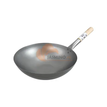 Sada nádobí JADE TEMPLE železná pánev wok, D 30 cm, kulaté , dřevěná rukojeť