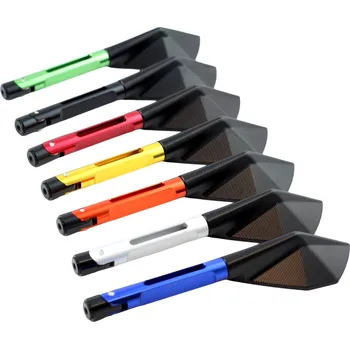 Zrcátko pro motocykl 702 CNC zrcátka Suzuki SV650 N 03-08 Barva zrcátek Zelená