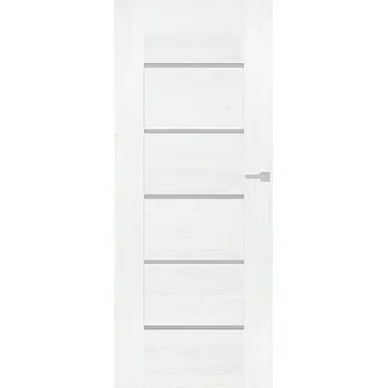 Interiérové dveře Interiérové dveře Naturel Aura pravé 70 cm borovice bílá AURABB70P