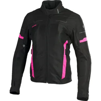 Moto bunda Dámská bunda na motorku SECA Orkan II Lady černo/růžová XL
