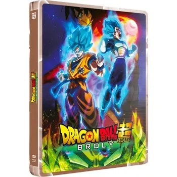 Blu-ray film DRAGON BALL SUPER BROLY - STEELBOOK - LE FILM - BLU-RAY + DVD