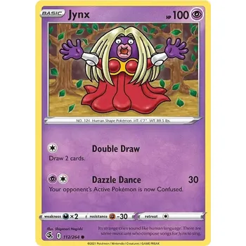 Karetní hra Jynx 112/264 - Fusion Strike Typ karty: Non-Holo