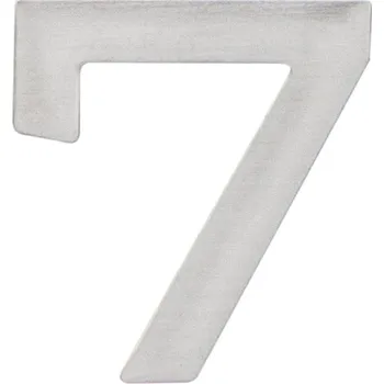 Dveřní kování COBRA nalepovací číslice 25 mm nerez Provedení: 7, Povrch: IN - nerez