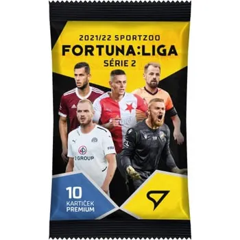 Sběratelská karetní hra Fotbalové karty Fortuna Liga 2021-22 Premium Balíček 2. série