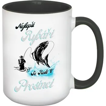 Hrnek velký barevný s potiskem Hrníček Prosinec