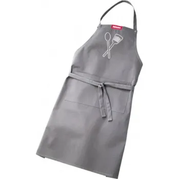 Kuchyňská zástěra Kuchyňská zástěra Miele s potiskem, šedá