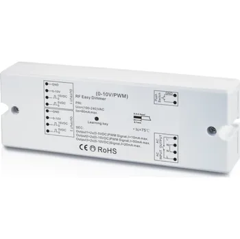 Příslušenství pro LED osvětlení Přijímač RF inteligentní na 0-10V / PWM