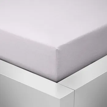 Prostěradlo Jersey bílé prostěradlo David jednolůžko 90x200 cm Barva: Bílá, rozměr: 90x200cm