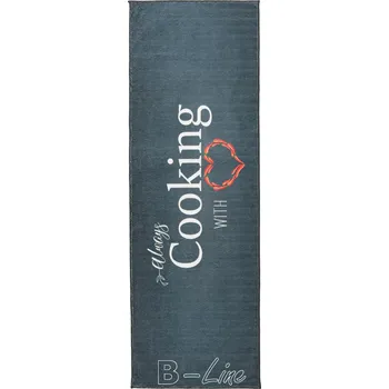 Koberec Lalee Kuchyňská předložka CASA 203/graphite Rozměr 60x180 cm