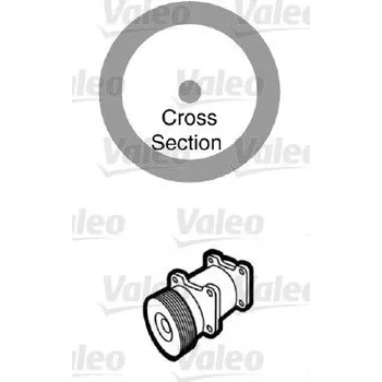 Chladič motoru Těsnění, potrubí chladiva VALEO 509171