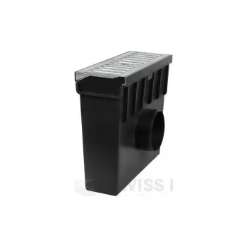 Plastová vpusť A 15 s pozinkovanou mříží