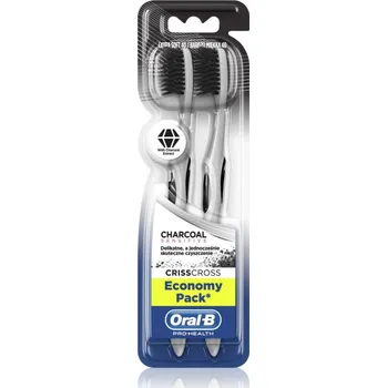 Zubní kartáček Oral-B 3D White Charcoal zubní kartáček 2 ks