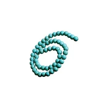 Dětské navlékací korálky Tyrkenit, korálky 8 mm (50 ks)