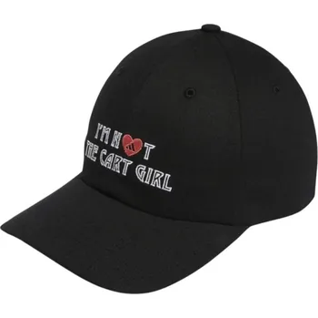 Čepice Adidas Cart Girl dámská kšiltovka, černá