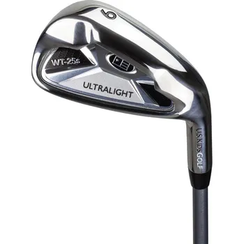 Golfová hůl 2022 U.S. Kids Golf UL45 (114cm) WT25-s dětské železo dětské, levé, K-Flex, 9 železo, grafit