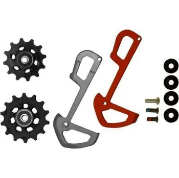 přehazovačka kladky přehazovačky Sram X01 12sp. + vnitřní vodítko červené